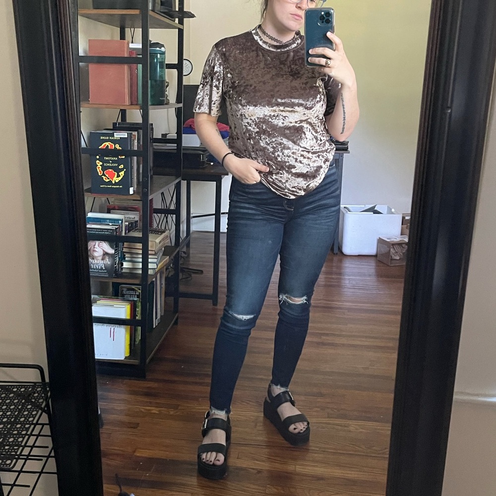 Crushed Velvet Tee